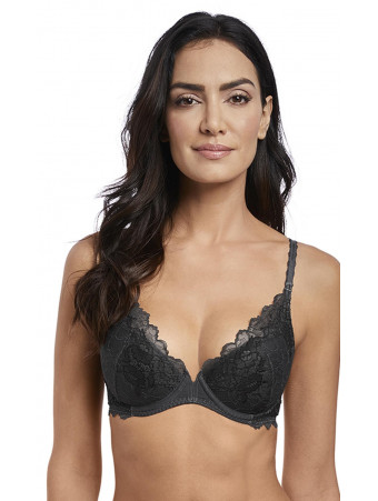 VALBONNE LADIES UNDERWIRED Bra Firm Control Lace Sexy Full Cup Black 36G  £11.99 - PicClick UK