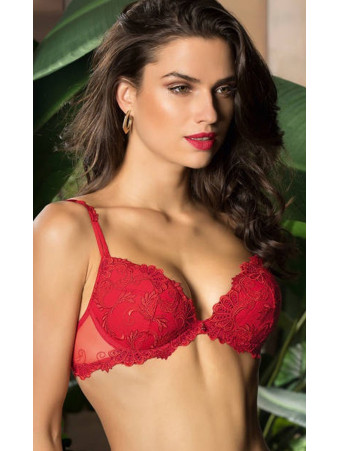 Underwired bra Dressing Floral by Lise Charmel red
