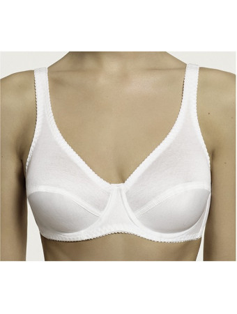 Full cup underwired bra pure COTTON