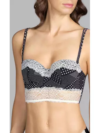 ANDRES SARDA balcony bralette FLOWER