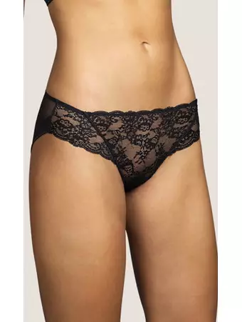 Slip brésilien TIGER Andres Sarda noir 