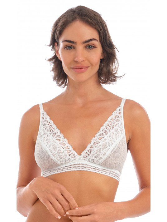 Lise cHarmel white Non wired bra FEERIE COUTURE