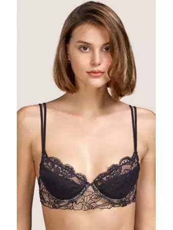 Andres Sarda noir Soutien-gorge push up TAMARA