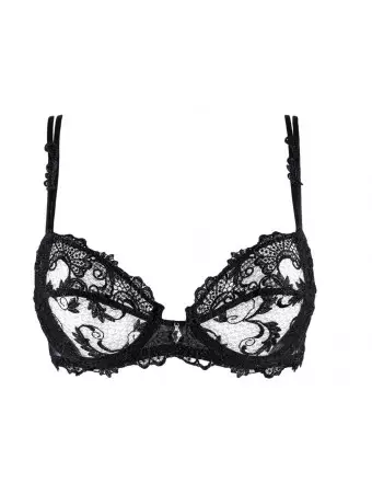 Lise Charmel Soutien-gorge armatures DRESSING FLORAL noir