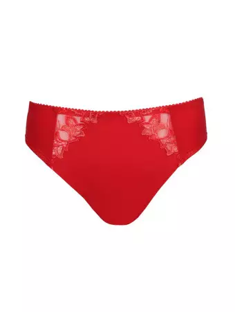 slip brésilien DEAUVILLE rouge prima donna 