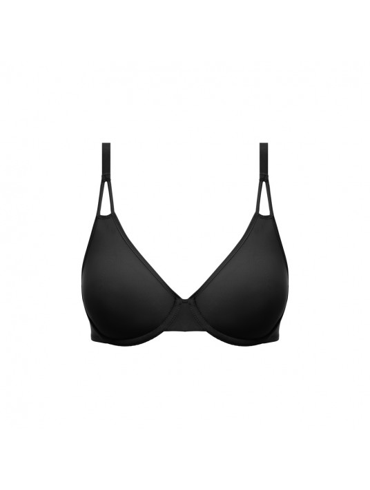 Non-wired brassiere bra from the Raffiné collection by Wacoal white