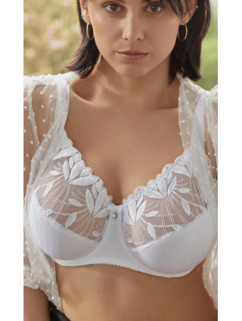 Underwired bra - Prima Donna - Orlando - white color