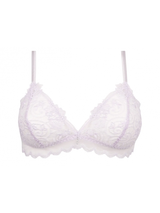 Non wired lace bra CRYSTAL POESIE