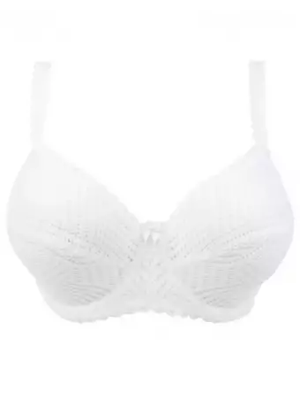 underwired bra antigel lingerie white