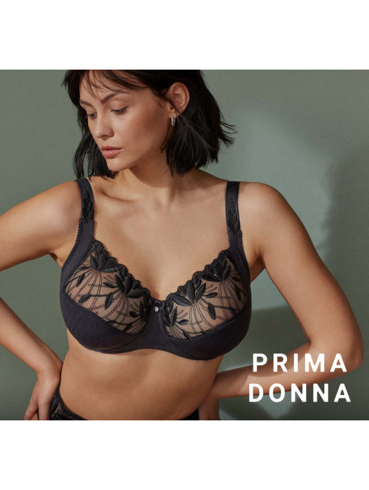 Underwired bra - Prima Donna - Orlando - charcoal