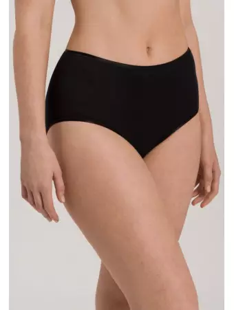 Hanro High Maxi Brief seamless COTTON black