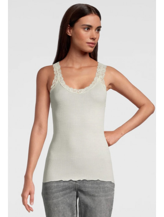 oscalito Tank top lace champagne WOOLEN SILK
