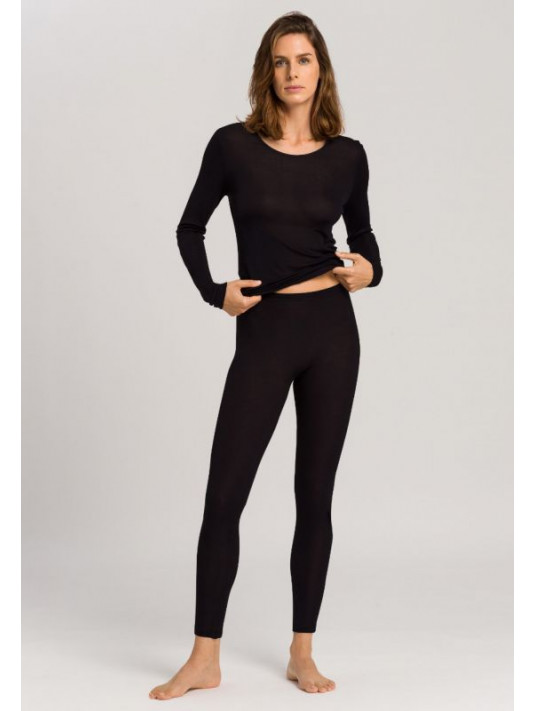 HANRO Woolen Silk Base Layer Leggings Safari XS at  Women's Clothing  store