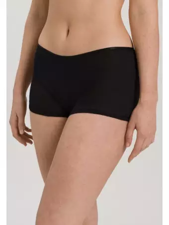 Shorty sans couture COTON hanro noir