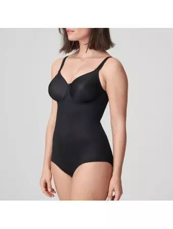 Prima Donna Body moulé noir SATIN