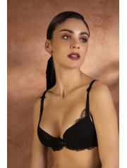 Lise Charmel Soutien Gorge Coque Noir Feerie Couture