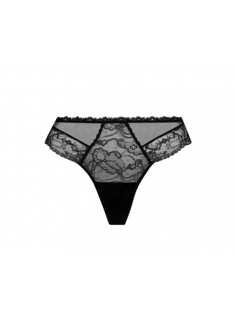 Lise Charmel black lace Tanga FEERIE COUTURE