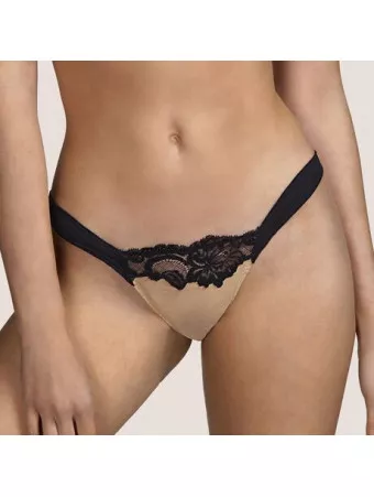 Andres Sarda Slip italien noir DION