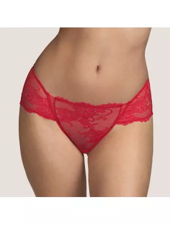 Andres sarda lingerie slip brésilien rouge GAGA