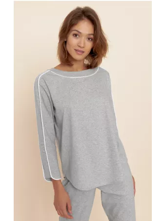 Feraud Grey long sleeves cotton pyjama