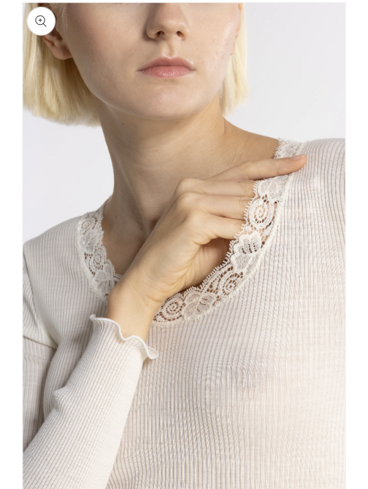Vedonis Seamfree Fancy Knit Thermal Short Sleeve Top VUW802 – Slenderella