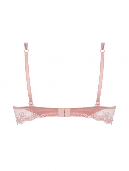 Silk padded bra by Lise Charmel pink