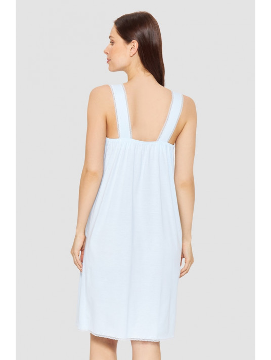 Nicole Sleeveless Cotton Nightdress