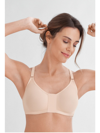 White Silk Bra for Women Sexy Low Back Wirefree Bras Triangle