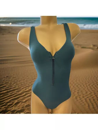 Calarena Maillot de bain une pièce bleu FRAICHEUR