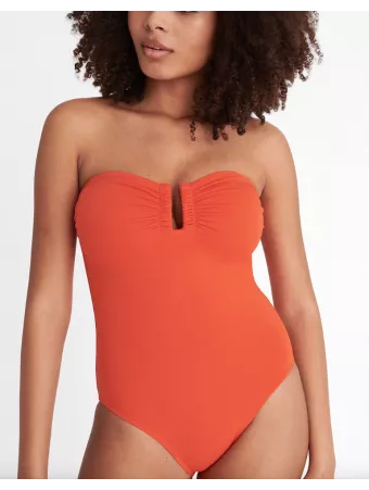 Eres One piece swimsuit orange soleil CASSIOPEE