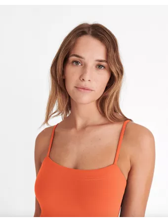 Eres Maillot une pièce orange soleil AQUARELLE