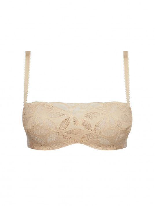 Bandeau bra with removable straps Stricto Sensuelle collection