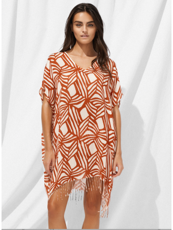 Watercult Caftan imprimé ORGANIC MODERNS