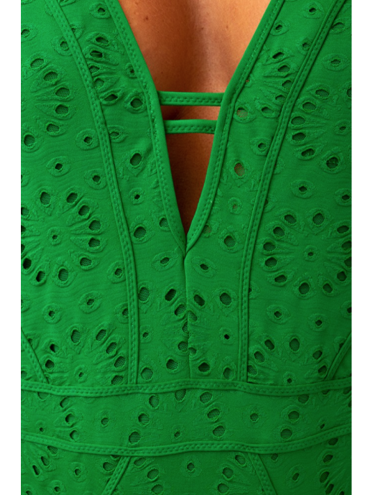 Watercult Maillot une pièce vert RIVIERA NOTE