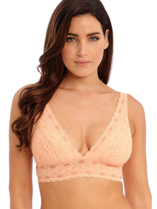 Wacoal Non wired bralette Apricot HALO