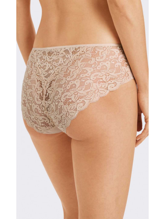 Hanro cotton briefs skin with lace MOMENTS