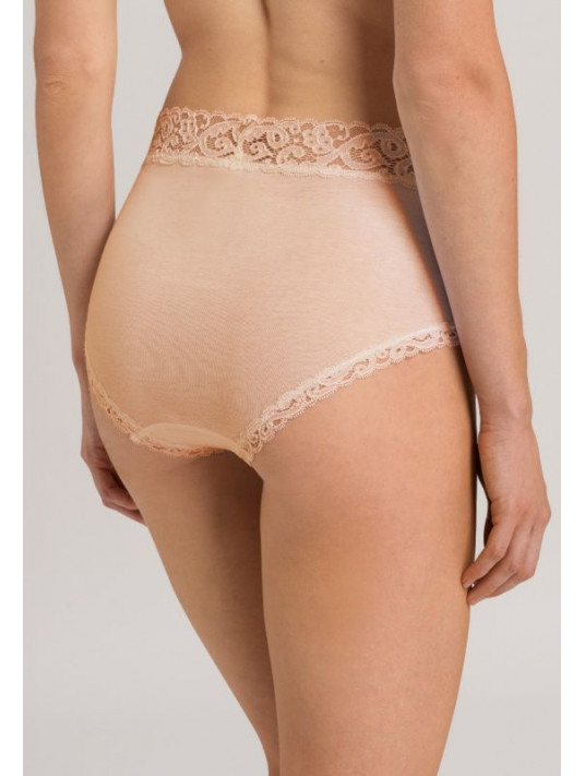 hanro Culotte haute coton beige MOMENTS