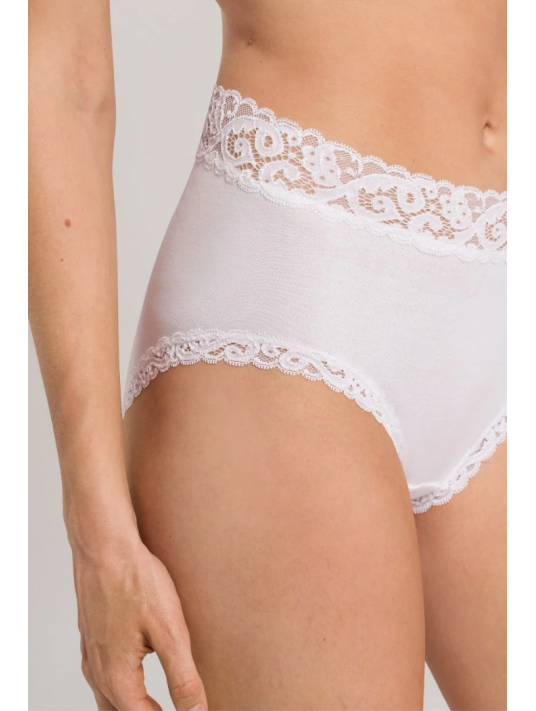 hanro Culotte haute coton MOMENTS blanc