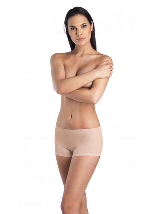 Seamless shortleg pants skin COTTON