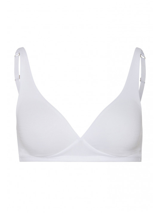 Hanro Non wired bra white COTTON SENSATION