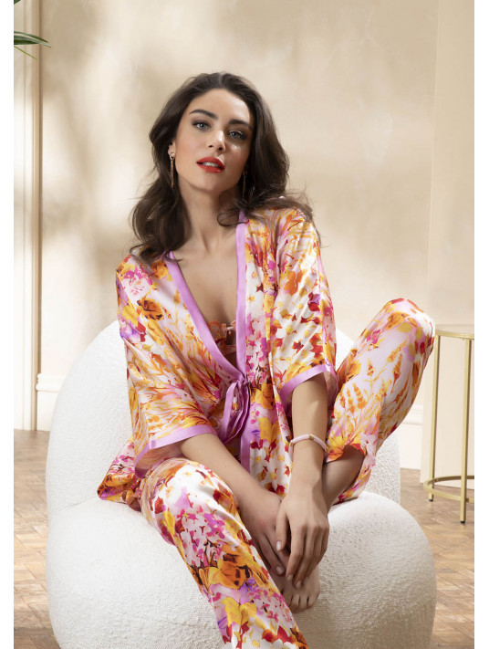 Lise Charmel Silk jacket JARDIN DE LUMIERE