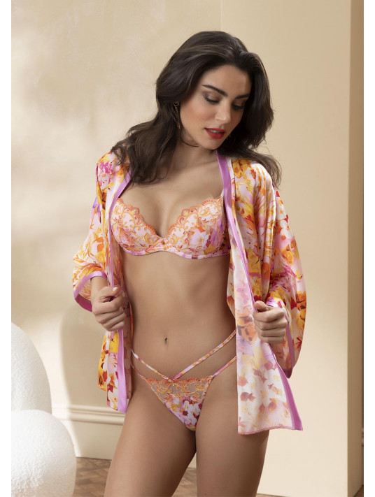 Lise Charmel Silk jacket JARDIN DE LUMIERE