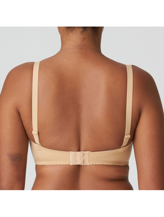 Prima Donna Bandeau bra cognac SATIN