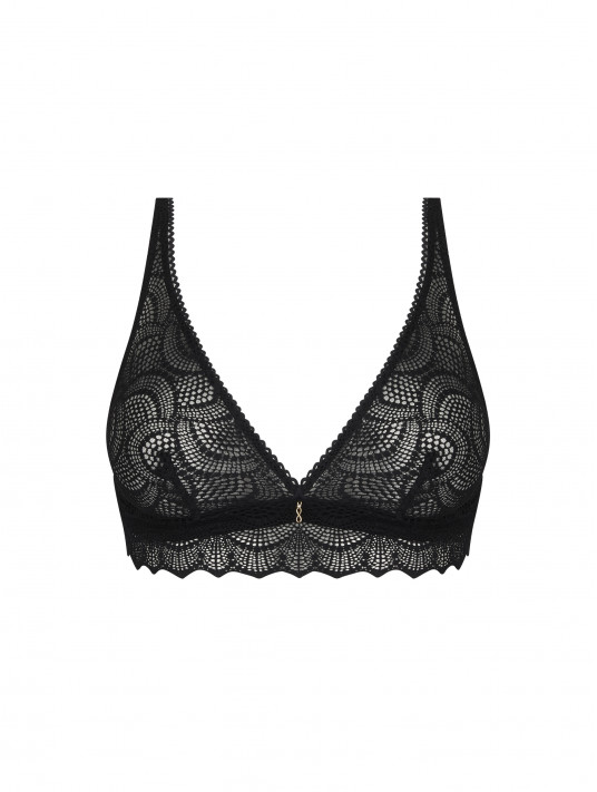 Antigel black Non wired bra SEXY BOHÊME