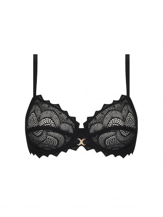 Antigel black Underwired bra SEXY BOHÊME