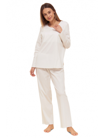 Feraud Pyjama 100% coton ivoire HIGH CLASS