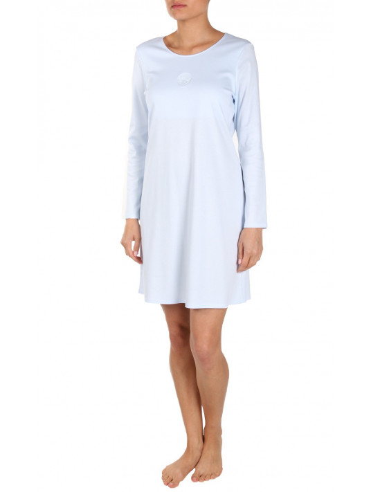 Feraud Chemise de nuit manches longues bleu HIGH CLASS