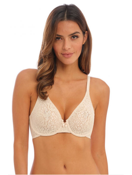 Wacoal nude Moulded underwired bra HALO