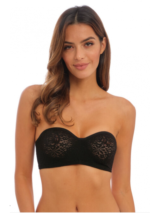 Wacoal Bandeau bra black HALO