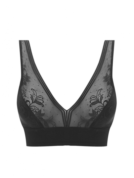 Wacoal Non wired bralette black NET EFFECTS